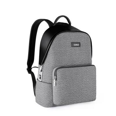 China With Logo USB Men's Rucksack Wholesale Custom Bag Notebook Bags USB Business Laptop Charging Backpack for sale