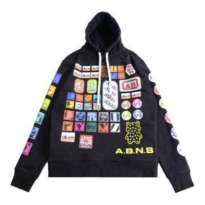 China Wholesale Custom Finch Garment Fashion Oversized Hoodie Men Anti Shrink 100% Cotton All Over Print Graphic Hoodies for sale