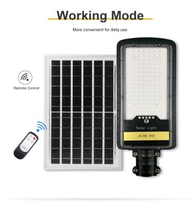 China ROUTE Niudi new design 30W 60W 90W 120W smart remote control waterproof IP65 LED patch solar street light for sale