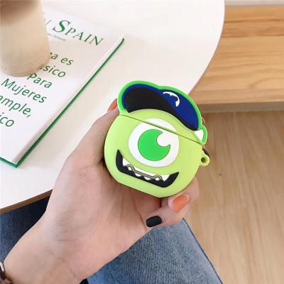 China Fashion Cute Soft Silicon Cartoon Earbuds Cover For Airpods Pro Case for sale