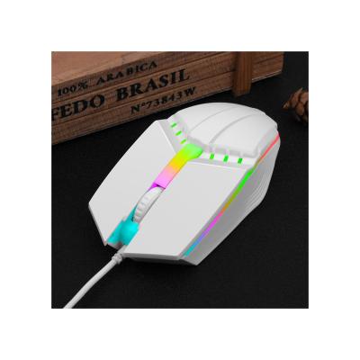 China Stylish And Unique Design Gaming Engine LED Lightspeed Side Anti-Skid Gaming Mouse for sale