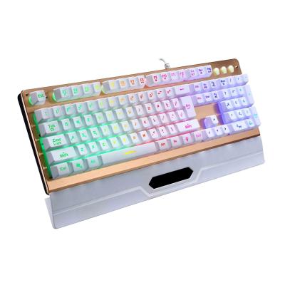 China Membrane Design Price 104 Primary Keys Newest Better Waterproof And Dustproof Easier To Clean Gaming Keyboard for sale