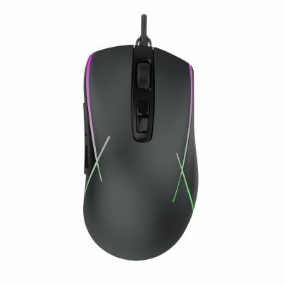 China New Technology Gaming Customizable Programming Mouse 7 Keys Can Stop Rust Mouse Computer Cable Mouse for sale