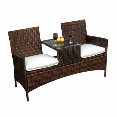 China Factory Sale OEM UV-Protection Eco-friendly Professional Waterproof Garden Furniture Hot Sale Sectional Rattan Sofa Set for sale