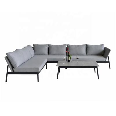 China Factory Eco-friendly Professional Waterproof UV-Protection OEM Hot Sale Furniture Outdoor Garden Sofa Sets for sale