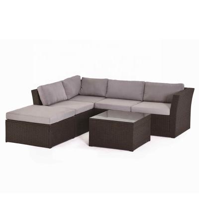 China Factory Eco-friendly Professional Waterproof UV-Protection OEM Hot Sale Outdoor Furniture Garden Rattan Sofa Set for sale