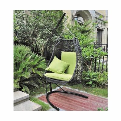 China Factory Eco-friendly Professional Waterproof OEM UV-Protection Outdoor Furniture Pe-rattan Patio Swings for sale