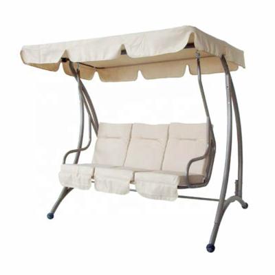 China Hot Sale OEM Factory Steel Frame Furniture Professional Waterproof Outdoor Double Swing Chair Eco - Friendly for sale