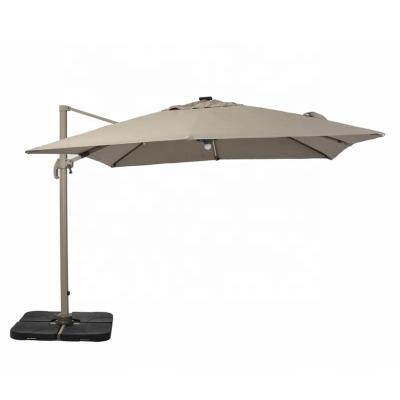 China OEM Eco-friendly Professional Factory Hot Sale Furniture Patio Restaurant Outdoor Garden Umbrella With LED for sale