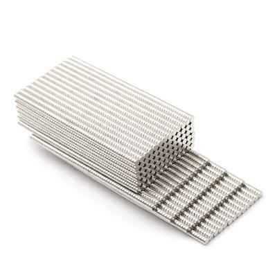 China Industrial Magnet D2 X 4 Low MOQ N35 N52 Disc Strong Mini Neodymium Magnets Various Millimeter D2x5 Grade for sale