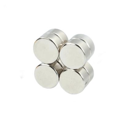 China Industrial Magnet D20 X 10 Mm Manufacturer Customized N45 N48 N35 NdFeb Professional Magnetic Neodymium Axial Magnet for sale