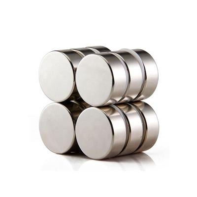 China Industrial Magnet D25 X 10 Mm Manufacturer Professional Permanent Sintered Strong N35 Disc Neodymium Magnet for sale