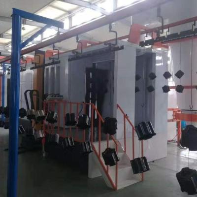 China Mental Aluminum Profiles Powder Coating Machine Line for sale