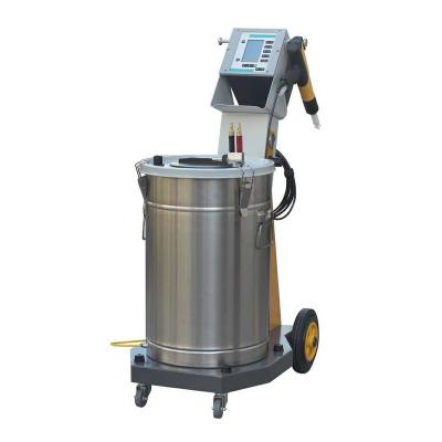 China Advertising company manual intelligent electrostatic powder coating equipment for sale