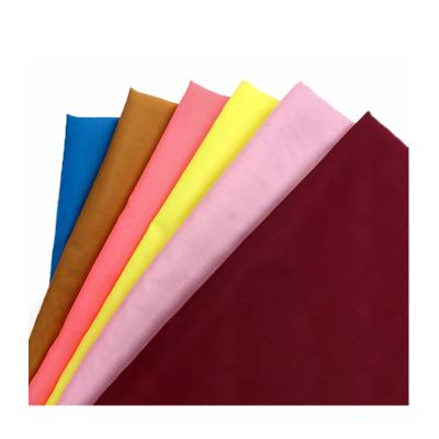 China Waterproof Manufacturers Wholesale Soft Solid Color Polyester Bedding Dyed Fabric for sale