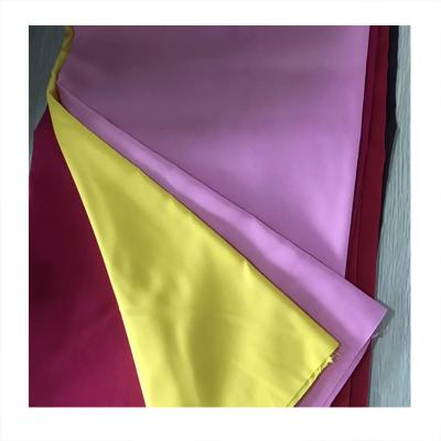 China Factory supply waterproof brushed solid color low price polyester solution dyed fabric for sale