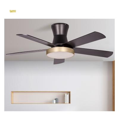 China With light 220v 52 inch luxury remote control ceiling fans with led lights remote control for restaurants and hotels for sale