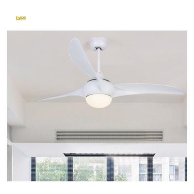 China With Light Custom Ac/dc Family Minimalist 52 Inch Patio Remote Control Ceiling Fan With Light for sale