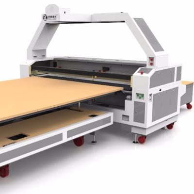 China Shanghai KASU hot sales co2 laser cutting machine for fabric wood in China for sale