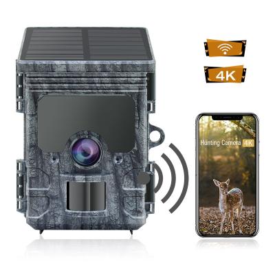 China Function Thermal Imaging Recording CoreSolar Panel Camouflage Waterproof Night Vision Video Hunting Outdoor Wildlife Trail Camera for sale