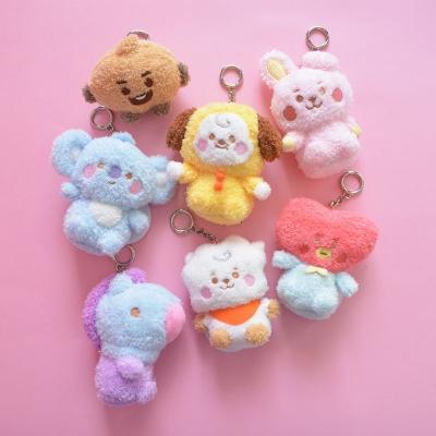 China Anime Bt21 Peripheral Baby Doll Bt21 Youth Group Plush Bulletproof Figure Toys Cute Anime Bt21 Peripheral Doll Custom Anime Plush Doll for sale