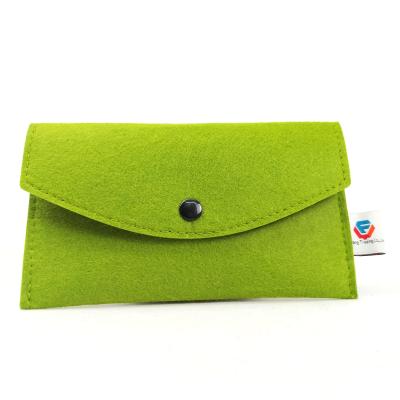 China Top Portable Felt Glass Case Sunglasses Storage Box Bag Soft Felt Glass Case Bag for sale