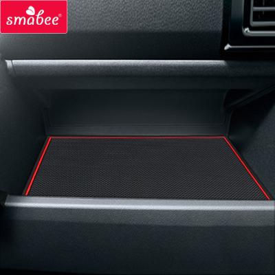 China Durable/Waterproof SMABEE Door Slot Cup Anti-Skid Mat For 2015-2018 DAIHATSU WAKE Car Accessories Rubber Pad Cup Holders Interior Non-Slip Mats for sale