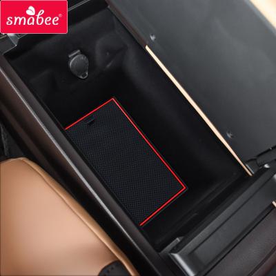 China Durable Anti-Slip Cup Mat For Lexus ES 2018 SMABEE Door Slot 2019 2020 ES200 ES250 ES300h ES350 Accessories Rubber Coaster Door Mat for sale