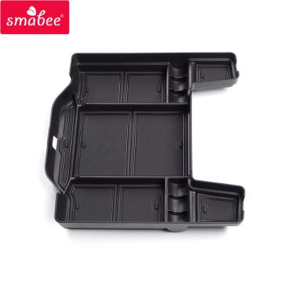 China Durable Smabee Car Armrest Storage Box For Dodge Ram 1500 Center Console Coin Storage 2500 3500 2019-2021 Tidying Accessories Organizer for sale