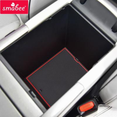 China Waterproof / 2020 SMABEE Cup Slot Door Mats Rubber Door Pad Cup Non-Slip Holder For Hyundai Palisade Car Durable Anti-Slip Sticker Accessories for sale