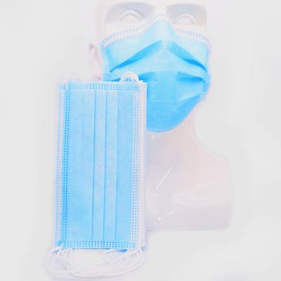 China Adjustable Custom Mask With Filter CE Certified Disposable 3 Ply Meltblown Medical Mask for sale