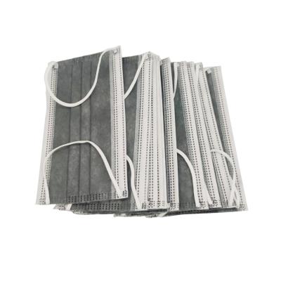 China Professional Comfortable Fit Face Mask 4 Ply 4Ply Surgical Gray Color Disposable Masks Non Woven for sale