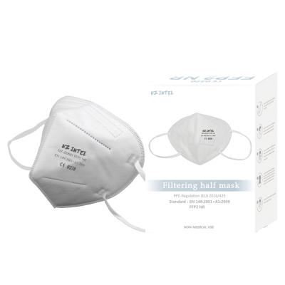 China All Disposable FFP2 Particle Folding Face Mask EN149 FFP2 NR Half Face Mask for sale