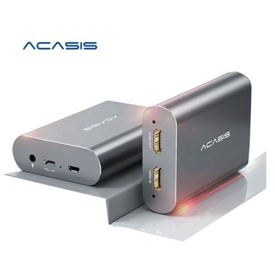 China Color space conversion; ACASIS USB2.0 High Quality HD Compression to Type-C Hardware Video and HD Capture Card Input Box HD Output 1080P Game Disc Live Streaming for sale