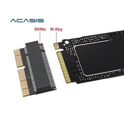 China 1 High Quality 1Output ACASIS NVMe PCIe M.2 Input SSD Expansion Adapter Card For Apple MacBook AIR/PRO 2013--2015 NVME SSD Upgrade Adapter for sale