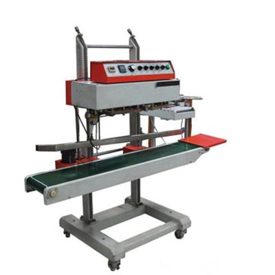 China High Quality Vertical Continuous Food Sealer QLF-1680 Band Sealing Machine Strip Sealer for sale