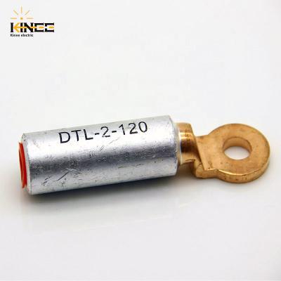 China Copper Color Copper Aluminum Connector Cable Bimetal Hook DTL-2 120mm for sale