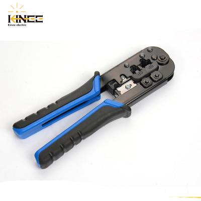 China Two Color Hand Connector Crimp Type 8P8C/6P6C/6P4C/6P2C Crimp Tool Network Tool For Repair, Rebuild for sale