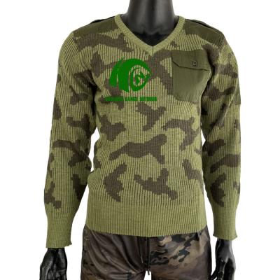 China Military Acrylic Military 100% Cotton Knit Sweater Mens Mens Sweaters Cotton for sale