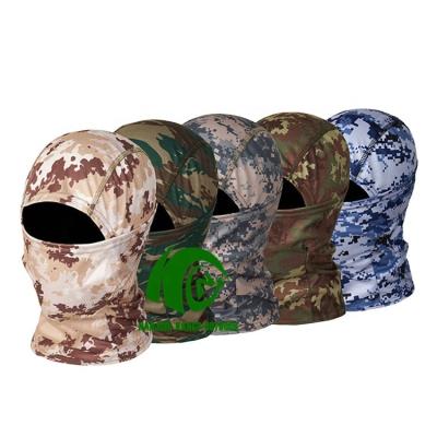 China Sports Customized Single Hole Balaclava Tactical Outdoor Camouflage Headgear for sale