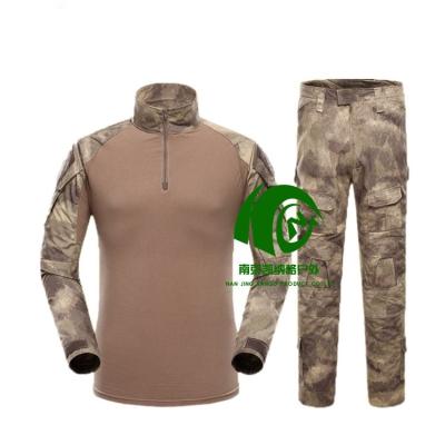 China Durable Kango Army Combat Tactical Shirt For Military Tactical Shirts Camouflage Frog Suits For Outdoor Training for sale