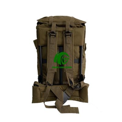 China New KANGO Hotsale Large Portable Waterproof Army Tactical Rucksack Military Training Outdoor Hiking Rucksack for sale