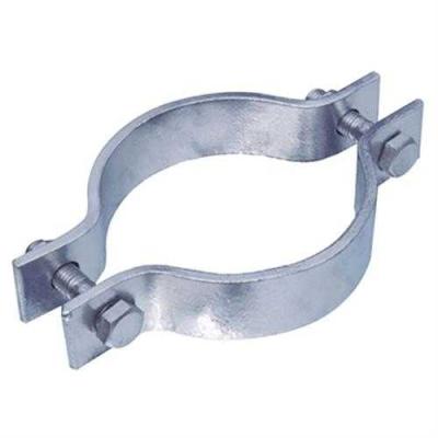 China Heavy Industry U Type Galvanized Stainless Steel Metal Pipe Clamp Saddle Pipe Clamp for sale