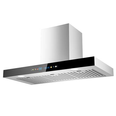 China Best Quality Hotel Quality Chimney Range Hood Automatic Kitchen Clean Exhaust Multifunctional Kitchen Hood Cooking Hood Easy To Clean for sale