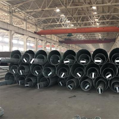 China HG-SP-69KV Hot Dip Galvanized Steel Power Poles For Power Transmission Line for sale