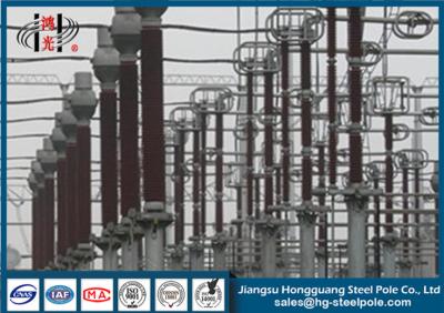 China Rostfestes Stahlkonstruktions-Electric Powers Pole des Stahl-Q355 röhrenförmiges langes Leben zu verkaufen