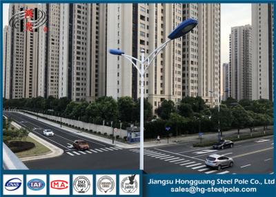 China Polygonales StraßenlaternePolen, Straßenlaterne IP 65 Pole Wind Prood für Straßen-Lampen zu verkaufen