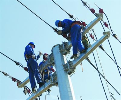 Chine Les mâts électriques de Q345B 50KV ont galvanisé Polonais en acier à vendre