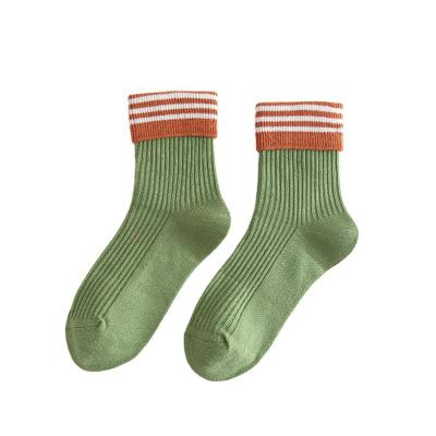 China 2021 Breathable New Arrivals Wholesale Fashion Sweat-absorbent Breathable Cotton Handle Bamboo Socks Cheap for sale