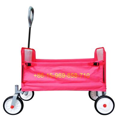 China Lightweight Portable 3-In-1 Folding Outdoor Folding Cart For Kids Beach Wheels Chair Folding Trolley Utility Cart for sale